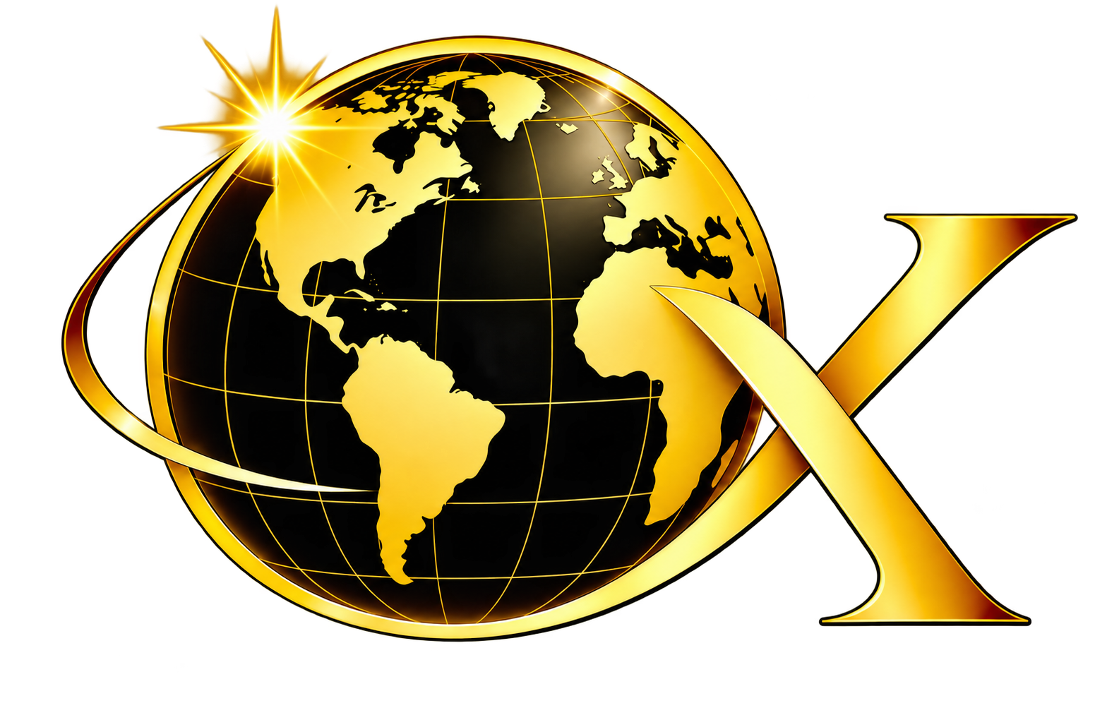 Idea to Dollars globe and X